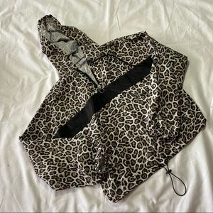 No Boundaries Crop Windbreaker Hoodie